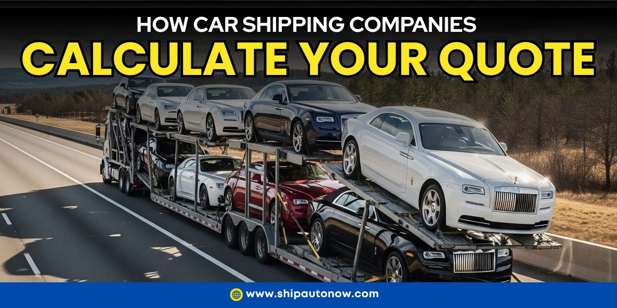 How Car Shipping Companies Calculate Your Quote